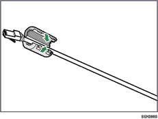 Ilustración del cable de Ethernet