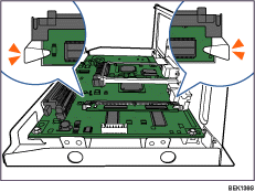 Afbeelding van de SDRAM-module