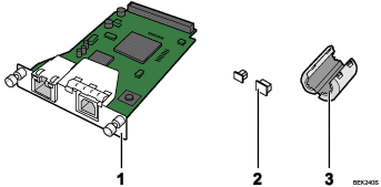 Afbeelding interface-eenheid