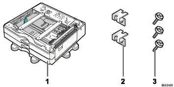Afbeelding van de papierinvoereenheid