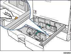 Afbeelding van papierlade