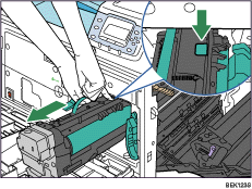 Illustrasjon av fremkallerenhet