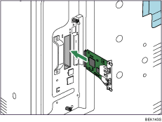 Illustration af interfaceenhed