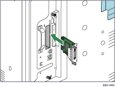 Illustration af interfaceenhed