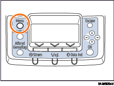 Illustration af Menu-tasten