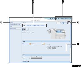 Selainnäytön numeroitu kuvaus
