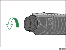 Ilustração do toner