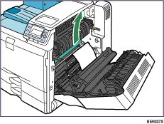 Ilustração do interior