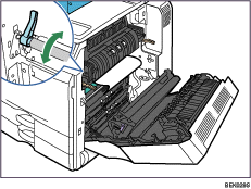 Ilustração do interior