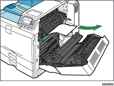 Ilustração do interior