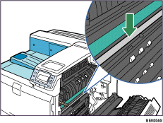 Ilustração do interior