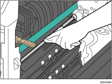 Ilustração do interior