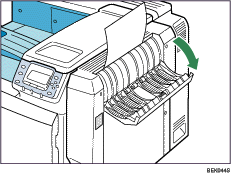Ilustração do interior