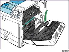 Ilustração do interior