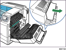 Ilustração do interior