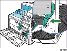 Ilustração do interior