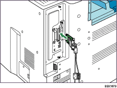 Ilustração da unidade de interface