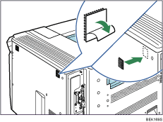 Ilustração da unidade de interface