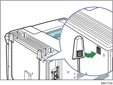 Ilustração da unidade de interface