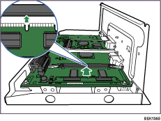 Ilustrace modulu SDRAM