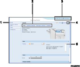 Ilustrace číslovaného soupisu webového prohlížeče
