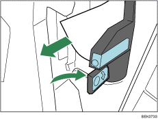 Kéttálcás finiser ábrája