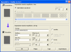 Illesztő program bemutatása