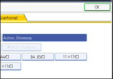 Abbildung des Bedienfelds