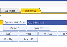 Abbildung des Bedienfelds