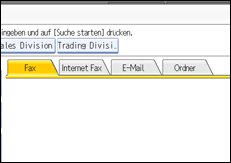 Abbildung des Bedienfelds