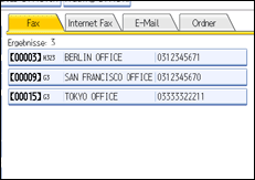 Abbildung des Bedienfelds