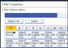 Abbildung des Bedienfelds