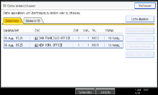 Abbildung des Bedienfelds