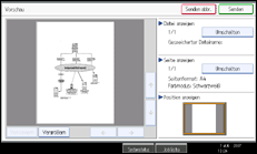 Abbildung des Bedienfelds