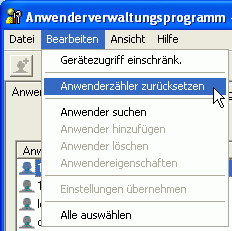 Abbildung des Anwendungsbildschirms