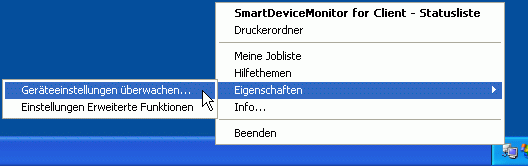 Abbildung des Anwendungsbildschirms