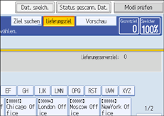 Abbildung Bedienfeldanzeige