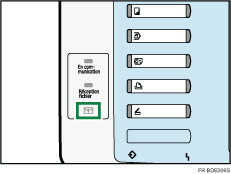 Illustration du voyant de fichier confidentiel