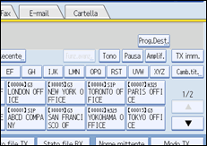 Figura relativa alla schermata del pannello di controllo