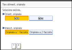Figura relativa alla schermata del pannello operativo