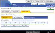 Figura relativa alla schermata del pannello operativo