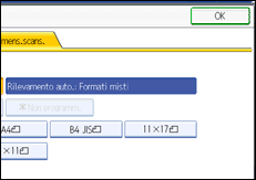 Figura relativa alla schermata del pannello operativo