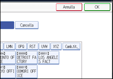 Figura relativa alla schermata del pannello di controllo