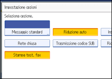 Figura relativa alla schermata del pannello operativo