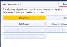 Figura relativa alla schermata del pannello operativo