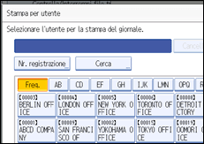 Figura relativa alla schermata del pannello operativo