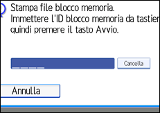 Figura relativa alla schermata del pannello operativo