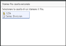 Figura relativa alla schermata del pannello operativo