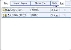 Figura relativa alla schermata del pannello operativo