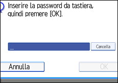 Figura relativa alla schermata del pannello operativo